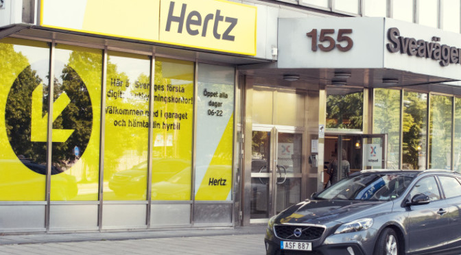 Hertz öppnar ett helt automatiserat kontor